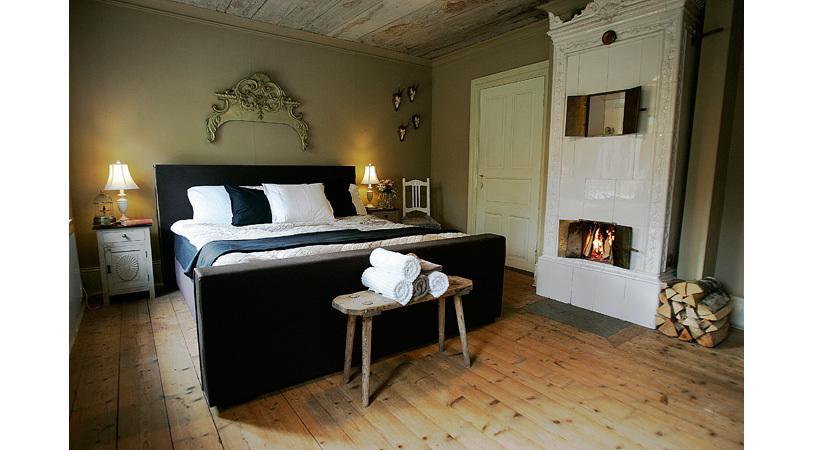 Bed and Breakfast Aeppelgarden Mariestad Zimmer foto